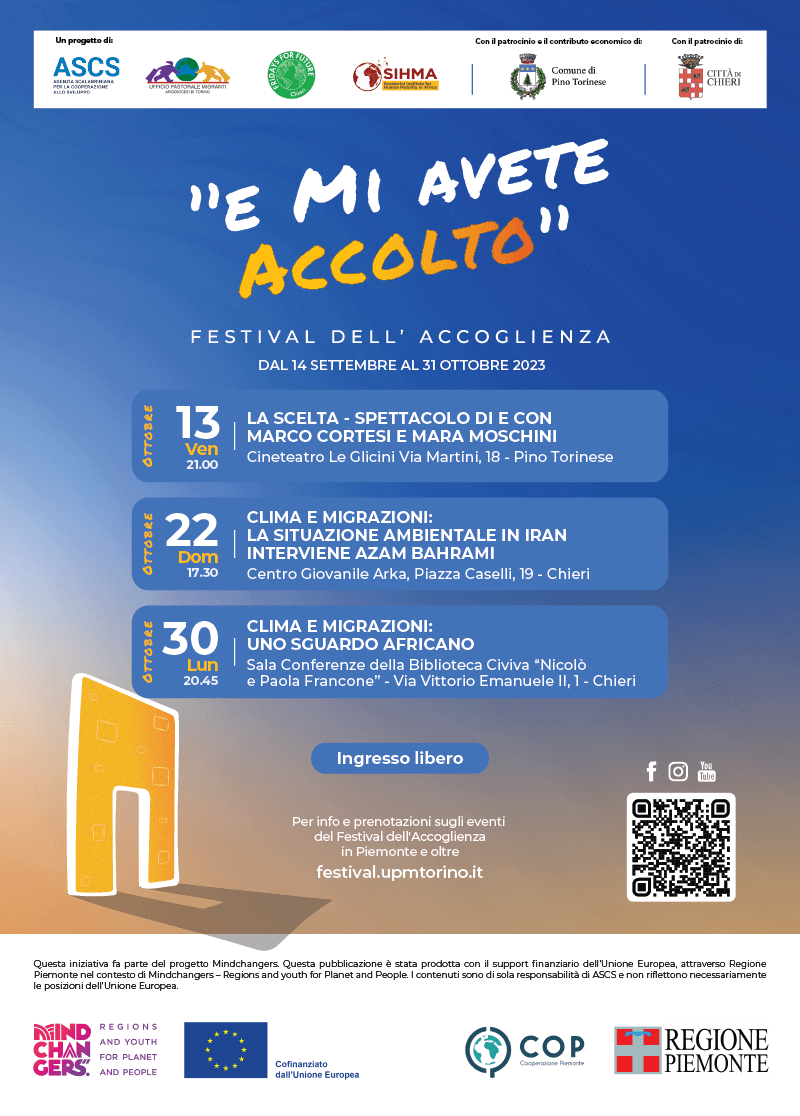 festival dell’accoglienza torino 2023 Questa iniziativa fa parte del progetto Mindchangers.