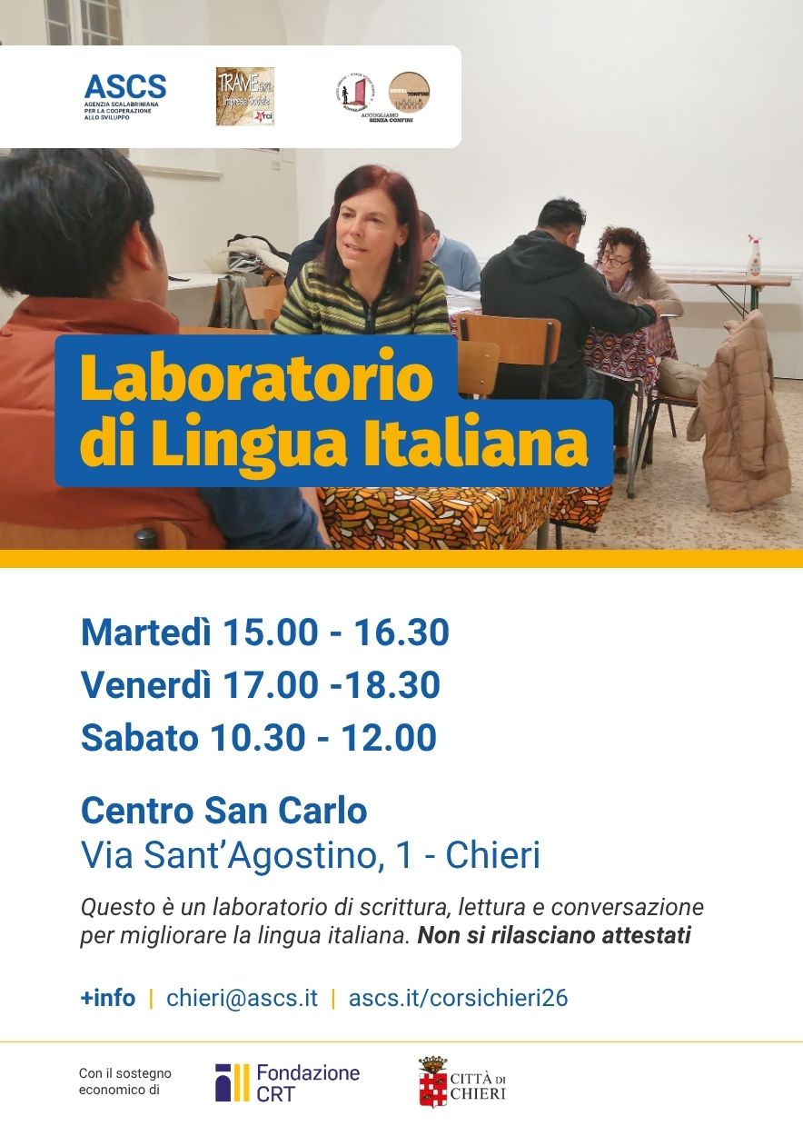 lingua italiana chieri